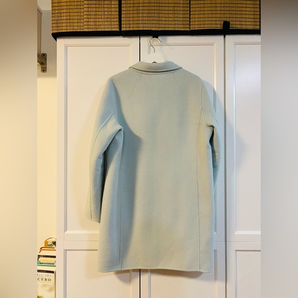 Mint Wool Blend Topcoat | Size M - Picture 4 of 8